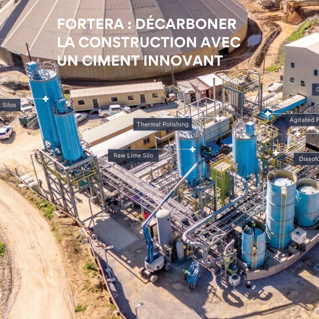 FORTERA : Décarboner la construction avec un ciment innovant