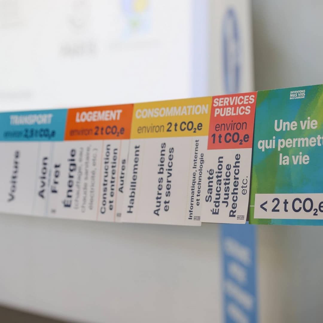 inventons nos métiers bas carbone atelier rse jeu albacombee